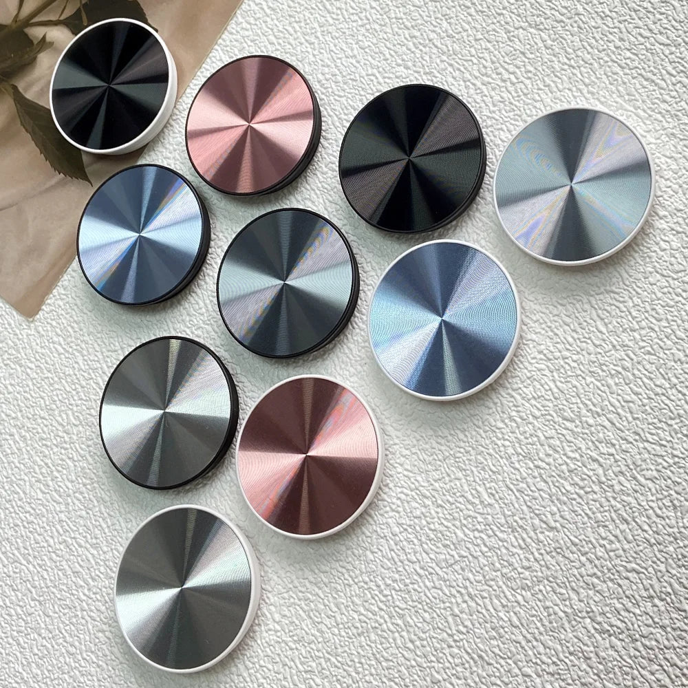 Grippopso CD Pattern Phone Holder Socket Ring Holder Griptok Universal Telephone Mobile Phone Finger Grip Holder Bracket