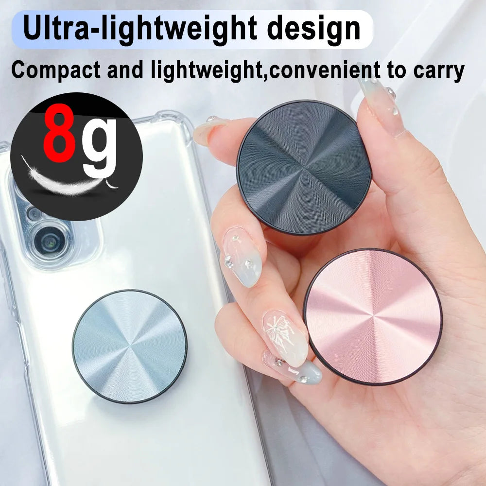 Grippopso CD Pattern Phone Holder Socket Ring Holder Griptok Universal Telephone Mobile Phone Finger Grip Holder Bracket