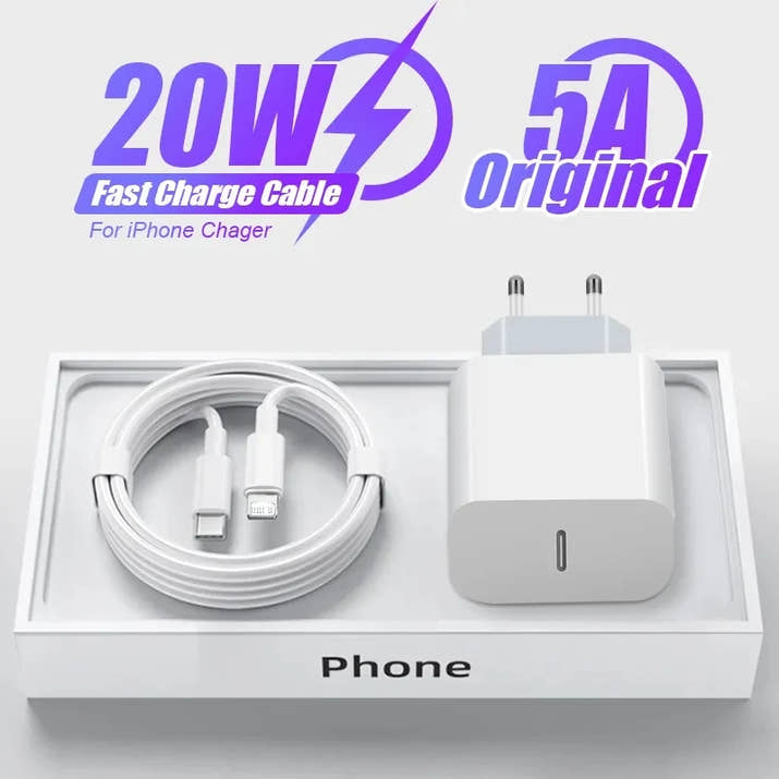 PD Charger 20W Fast Charging USB C Charger For iPhone 15 14 13 Pro Max Mini X XS Quick Charge Type C Phone Charger Power Adapter