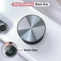 Grippopso CD Pattern Phone Holder Socket Ring Holder Griptok Universal Telephone Mobile Phone Finger Grip Holder Bracket